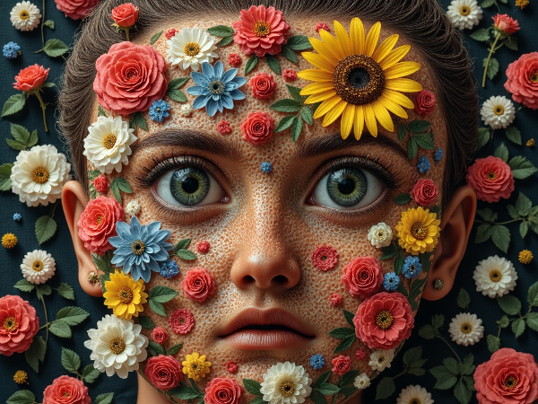 صورة تجريدية ترمز للانفتاح الثقافي والتسامح، تظهر تفاعلًا بين أفراد متنوعين في بيئة دافئة ومتقبلة.