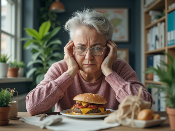 Μια γυναίκα 57 ετών νιώθει αόρατη και υποτιμημένη στον εργασιακό της χώρο, απομονωμένη από έναν νεότερο προϊστάμενο, με άγχος για τη συνταξιοδότηση και συμπτώματα άγχους.