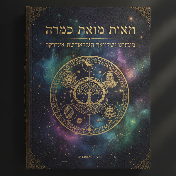 תמונה הממחישה מבחן פסיכולוגי עם סמלים ארכיטיפיים, מנדלות וצבעים קסומים