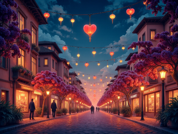 Illustrazione simbolica di un cuore che abbraccia scene di vita quotidiana e connessioni umane, rappresentando la ricerca di significato nelle piccole cose.