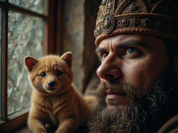 Homem refletindo sobre traição e reconstrução, com emoções conflitantes representadas por um espelho quebrado e uma montanha-russa simbólica.