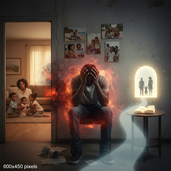 Mwanamume mwenye uchovu na hasira anajisikia kukwama katika mzunguko wa migogano ya kifamilia, lakini anaona njia ya amani inayomwezesha kuwa mtu bora kwa familia yake.