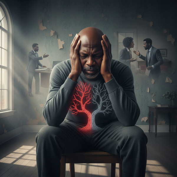 Mzee Juma anajikuta kwenye mchanganyiko wa hasira ya sasa na uchovu wa miaka ya nyuma, akijaribu kutofautisha kati ya hizi hisia mbili zinazomtawala katika mahusiano yake.