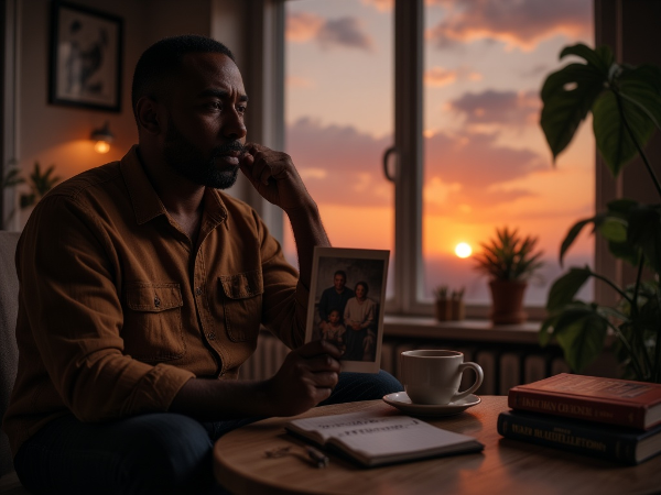 Mwanamume mwenye umri wa miaka 42 anajikuta katika hali ya kutafuta maana ya kina maishani, akiwa na familia nzuri na kazi nzuri lakini akihisi utupu na kutokuwa na lengo, akifikiria juu ya hatua za kuchukua.