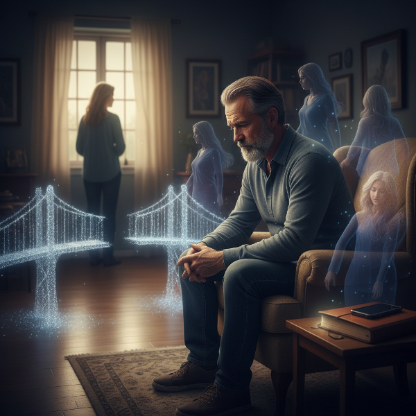 ஒரு நீண்டகால திருமணத்தில் பாலியல் தொடர்பு இல்லாததால் ஏற்படும் தனிமை மற்றும் உணர்ச்சி பிரச்சனையை சித்தரிக்கும் படம். மனைவியிடமிருந்து உணர்ச்சி பூர்வமான தூரம் மற்றும் ஆணின் உள் மோதலை காட்சிப்படுத்துகிறது, ஆனால் மீண்டும் இணைப்புக்கான நம்பிக்கையையும் தருகிறது.