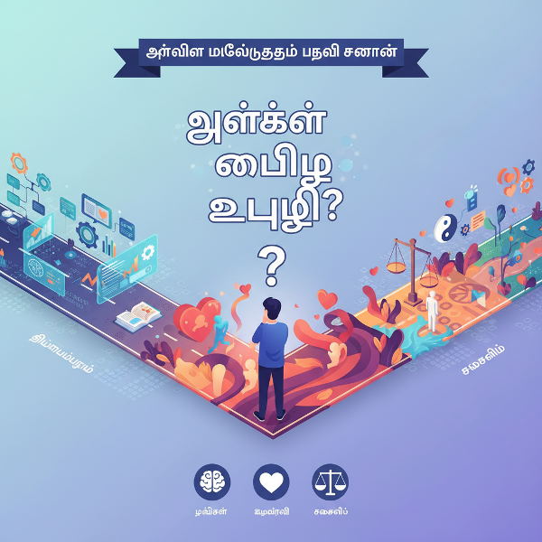 முடிவெடுக்கும் பாணிகளை (திட்டமிடப்பட்ட, உணர்வுபூர்வமான, சமநிலை) விளக்கும் கிராபிக்.