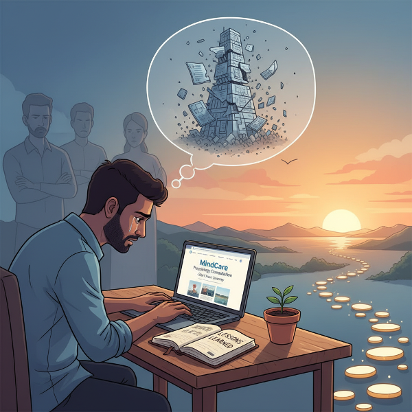 ஒரு ஆன்லைன் உளவியல் ஆலோசகரான விக்னேஷ், திட்டத் தோல்வி மற்றும் குடும்ப அழுத்தத்தால் சூழப்பட்ட நிலையில், சிறிய படிகள் மூலம் மீண்டும் எழுவதற்கான பாதையை நோக்கி பயணிக்கிறார்.