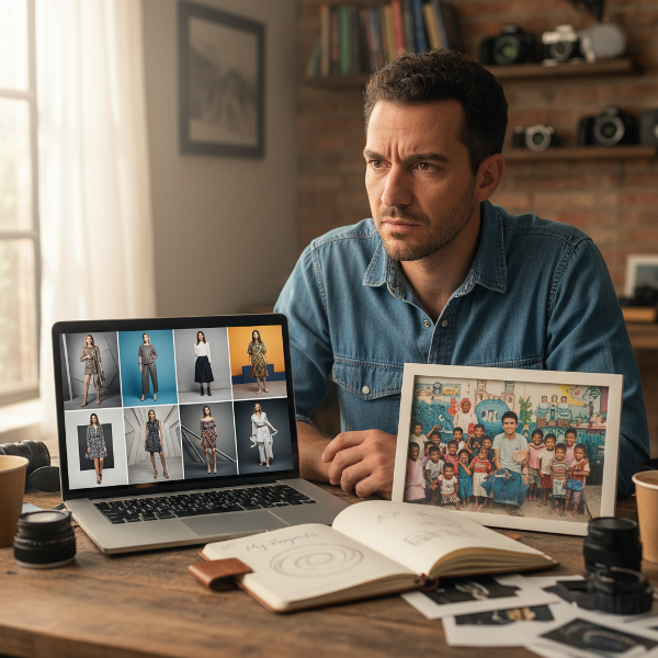 ช่างภาพอิสระวัย 29 ปี กำลังครุ่นคิดระหว่างงานถ่ายภาพเชิงพาณิชย์กับงานเพื่อสังคมที่เติมเต็มใจ ภาพสะท้อนความขัดแย้งระหว่างความฝันกับความเป็นจริง