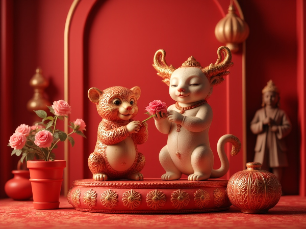 ภาพสัญลักษณ์การสำรวจตัวตนผ่านกระจกเงาและเส้นทางแสง