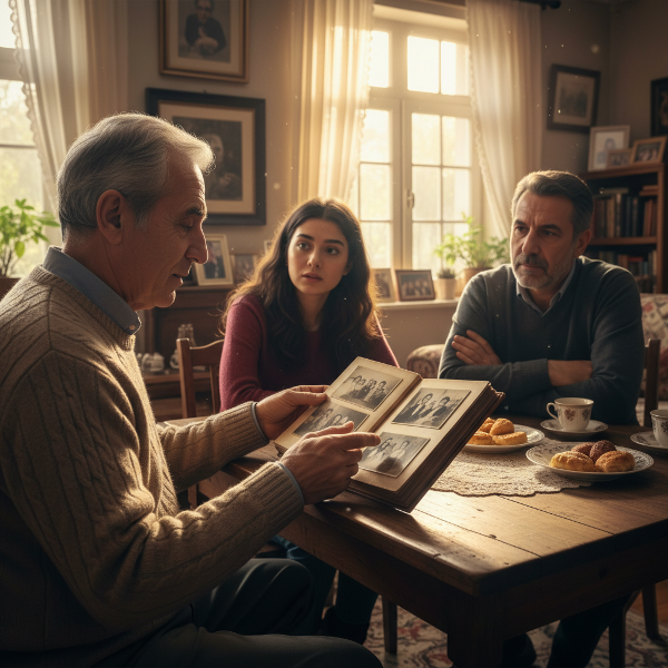 Bir baba ve psikolog olarak aile bağlarını yeniden güçlendirmek için kırılganlık ve doğrudan iletişim kullanımı.