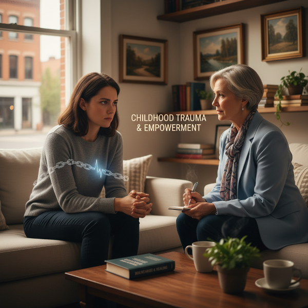 Bir terapist, kontrolcü bir ilişkide kaygı yaşayan danışanına güven ve sınırlar üzerine danışmanlık yapıyor.