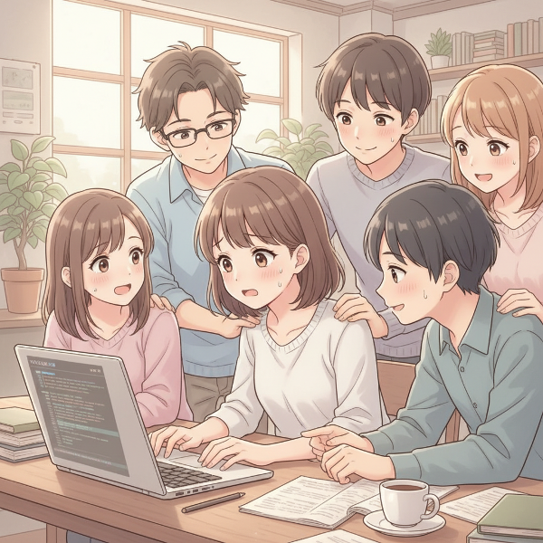 Cô gái trẻ lo lắng khi thực tập công ty lớn, cần vượt qua nỗi sợ và hòa nhập.